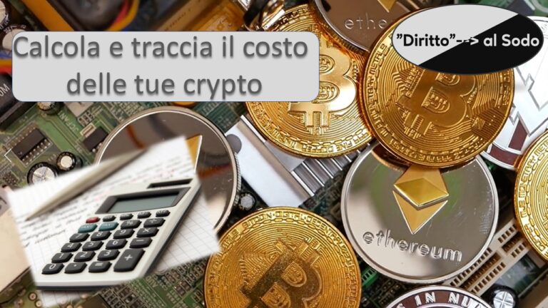 Costo Criptovalute